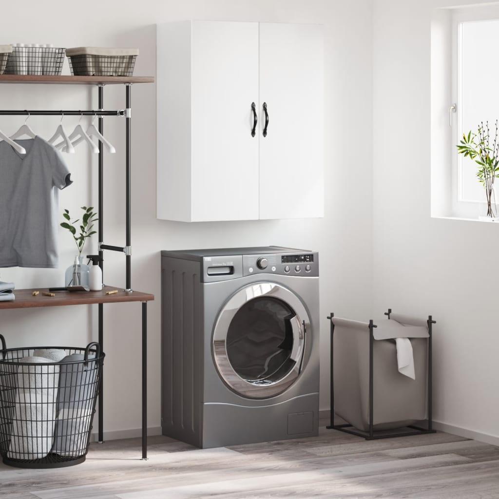 Vægskab 69,5X34X90 Cm Konstrueret Træ - Hvid