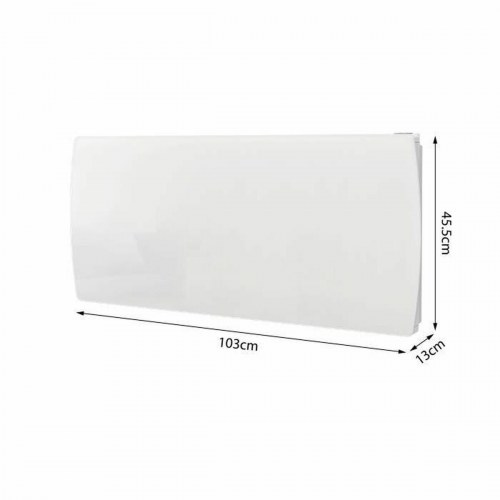 Elradiator Oceanic - Elektrisk keramisk varmeapparat, hvid 2000 W