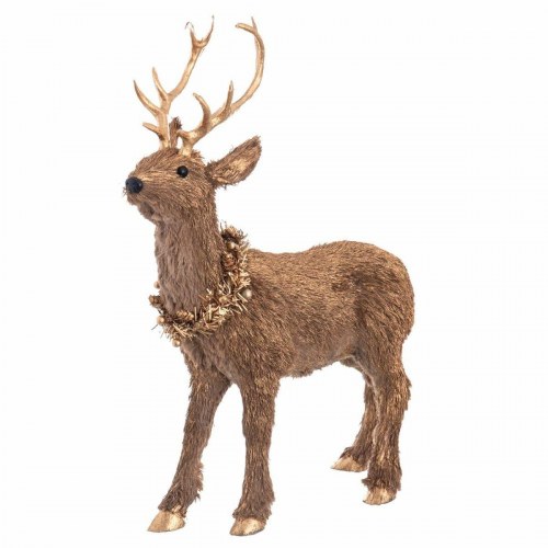 Julepynt Brun Polyfoam Hjort 40 x 14 x 17 cm