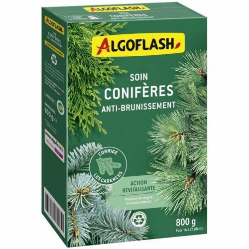 Plantegødning til nåletræer Algoflash Naturasol 800 g