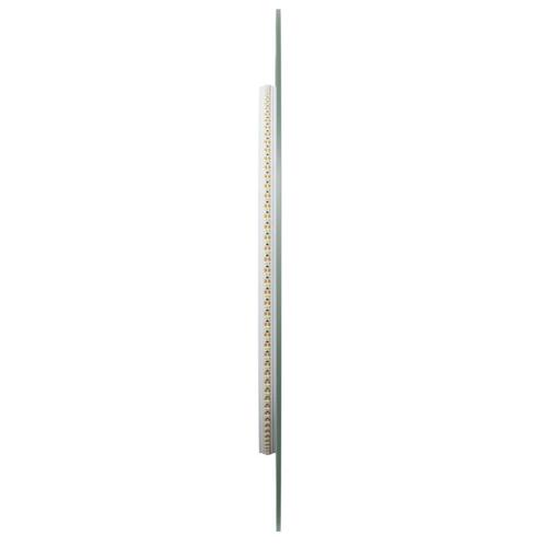 LED-badeværelsesspejl 100x45 cm oval