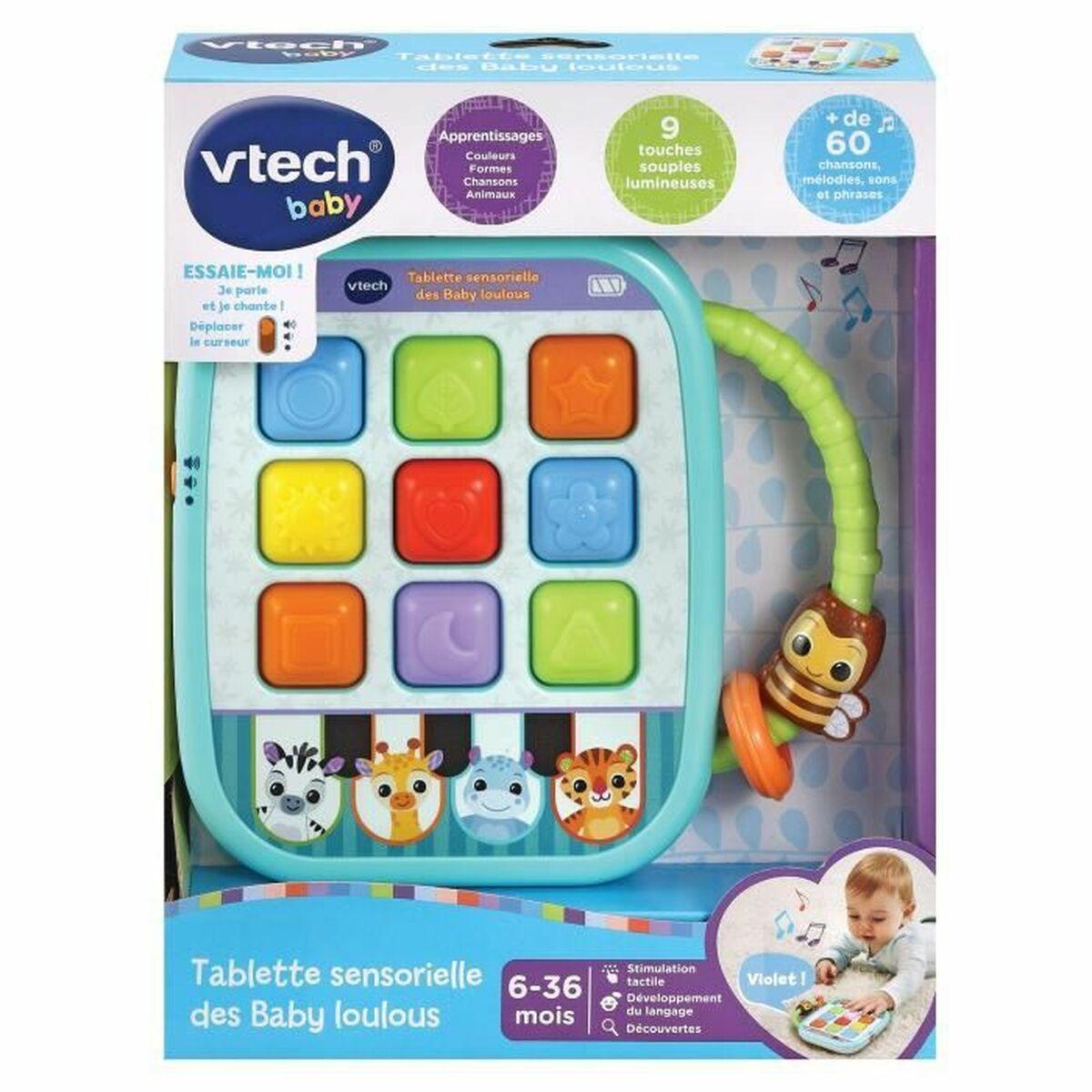 Lærerigt Spil Vtech Baby Tablette Sensorielle Des Baby Loulous