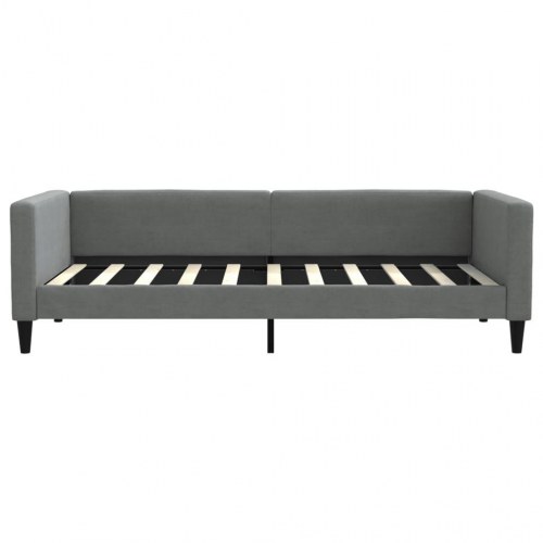 Daybed med udtræk 90 x 190 cm - mørkegrå