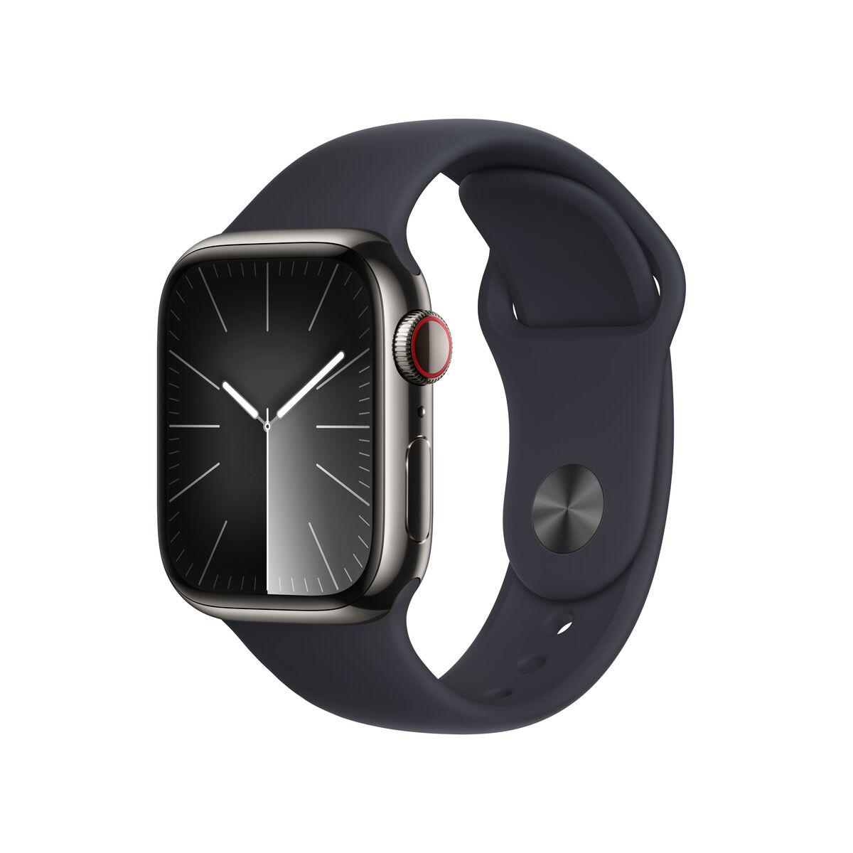 Smartwatch Apple Watch Series 9 + Cellular Sort Grå 41 mm