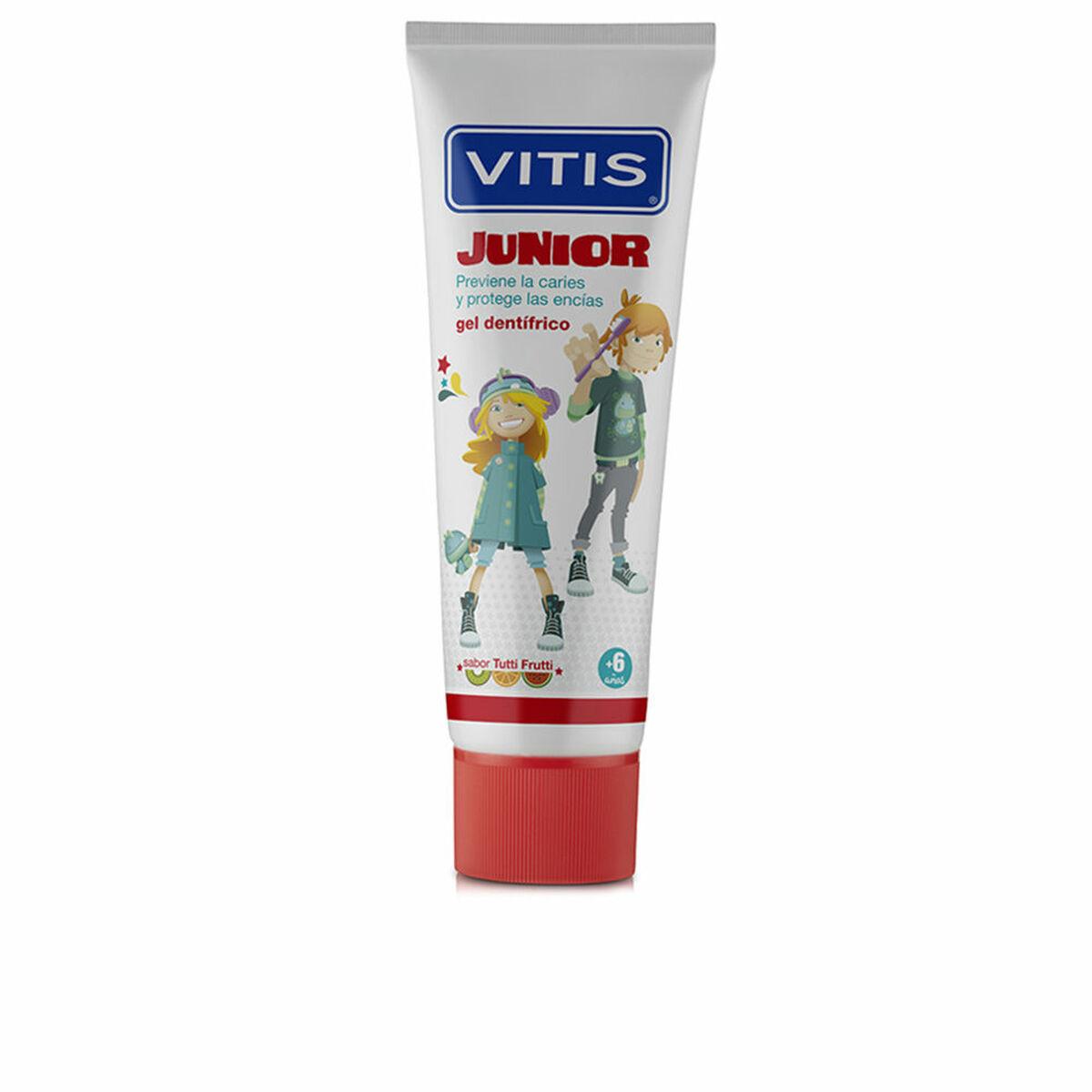 Vitis Junior tandpasta - Frugter, 75 ml