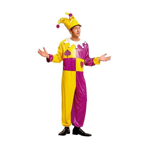 Kostume til voksne Hofnar mand Harlekin M/L