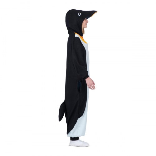 Kostume til voksne Pingvin Hvid Sort - L/XL