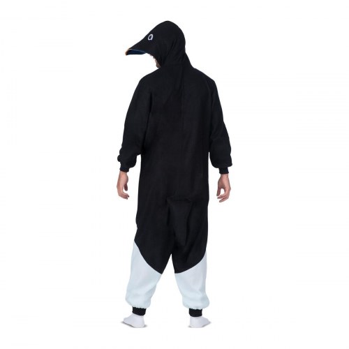 Kostume til voksne Pingvin Hvid Sort - L/XL