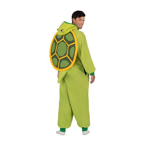 Kostume til voksne Skildpadde Gul Grøn S/M