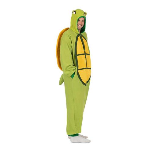Kostume til voksne Skildpadde Gul Grøn S/M