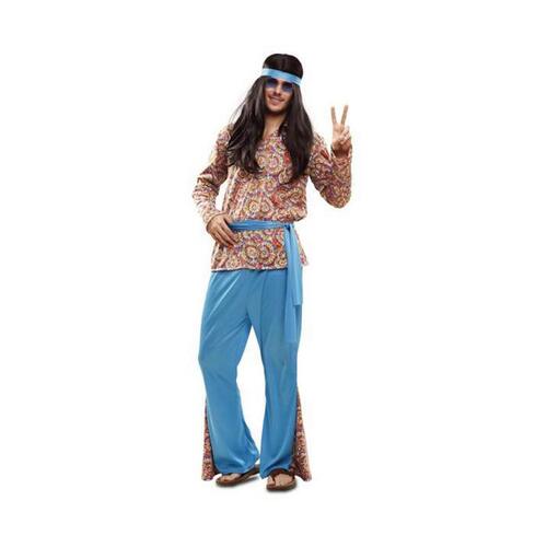 Kostume til voksne Hippie Psykedelisk M/L