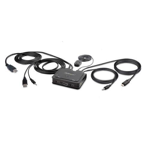 Startech KVM-kontakt C2-H46-UAC-CBL-KVM - HDMI/USB, 1,8 m