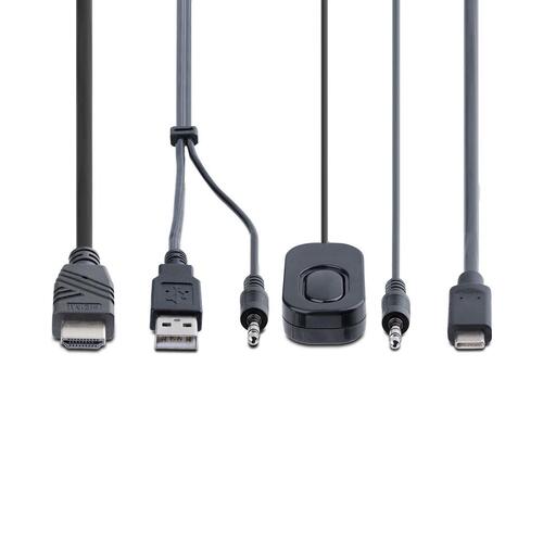 Startech KVM-kontakt C2-H46-UAC-CBL-KVM - HDMI/USB, 1,8 m