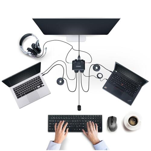 KVM-kontakt Startech C2-D46-UC2-CBL-KVM 1,2 m