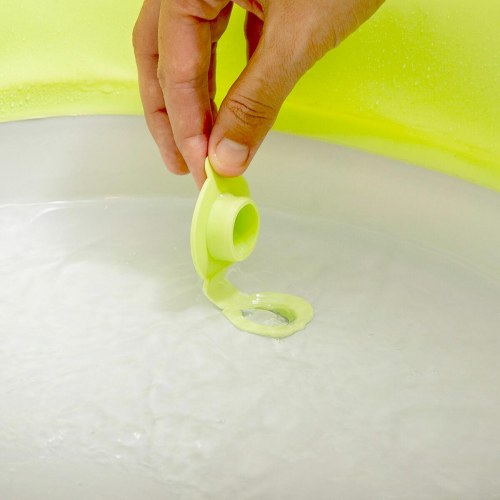 Fovibath sammenklappeligt babybadekar - , grå/grøn, 38 l