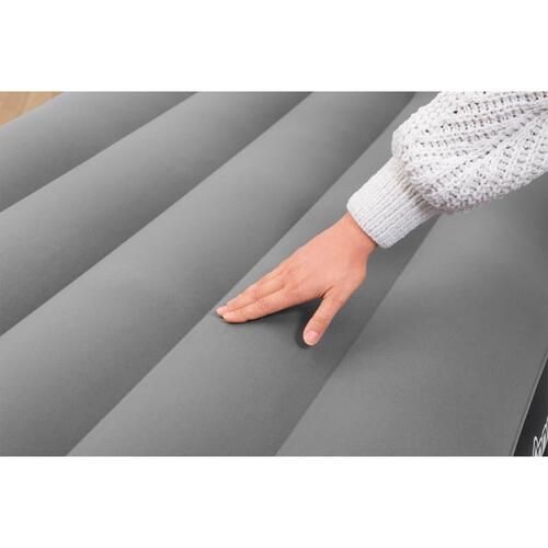 oppustelig luftmadras med indbygget luftpumpe 191x97x46 cm