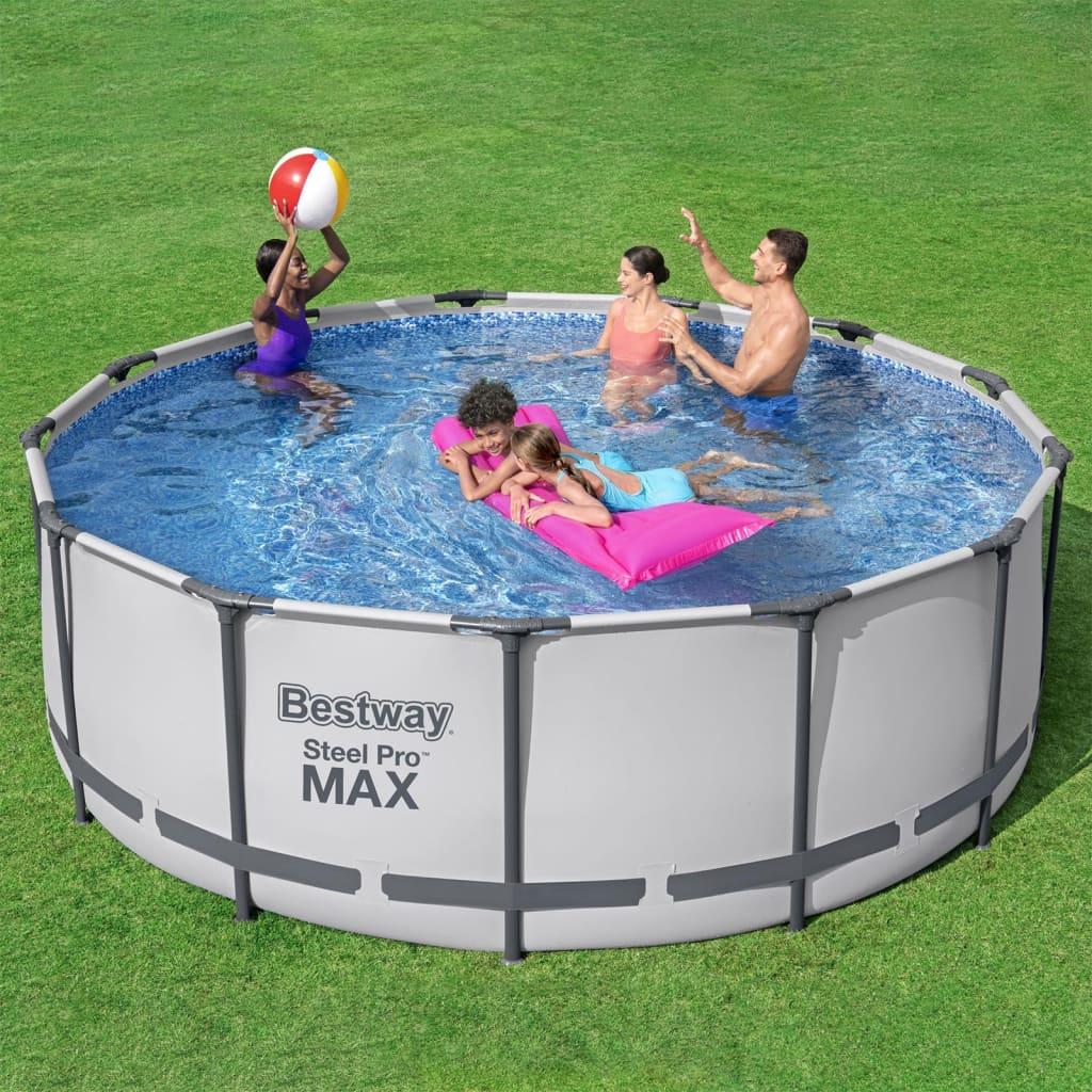 Steel Pro Max Swimmingpoolsæt 396x122 Cm
