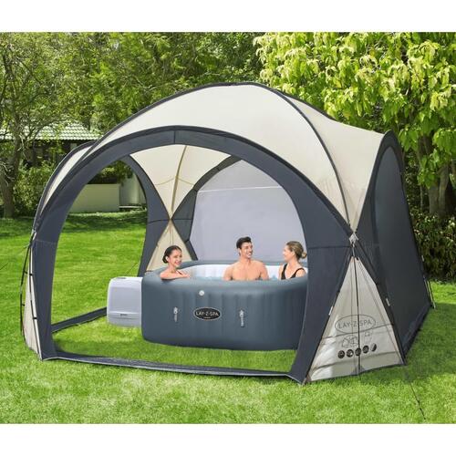 Lay-Z-Spa kuppelformet pavillon til spabad 390x390x255 cm