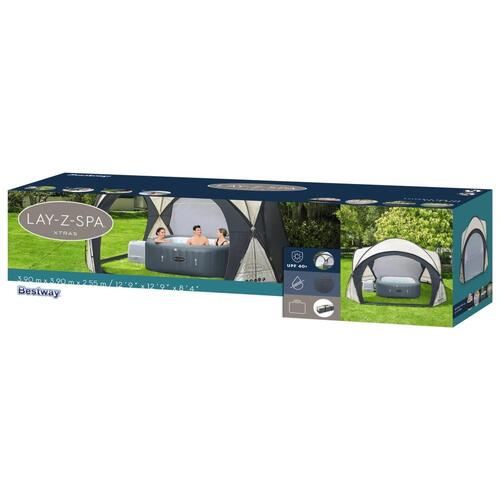 Lay-Z-Spa kuppelformet pavillon til spabad 390x390x255 cm