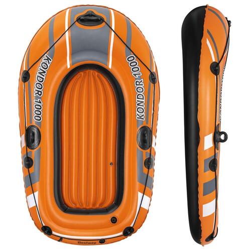 Bestway oppustelig gummibåd Kondor 1000 155x93 cm