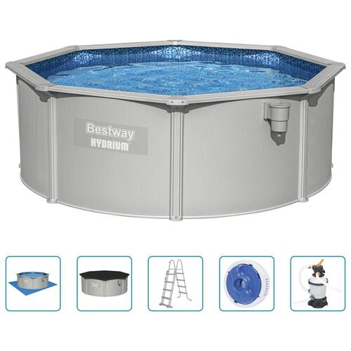 Bestway Hydrium fritstående pool 360x120 cm rund