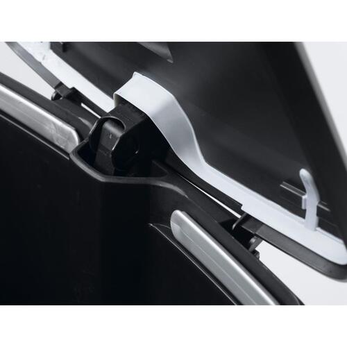 Curver pedalspand Deco 50 l sølvfarvet