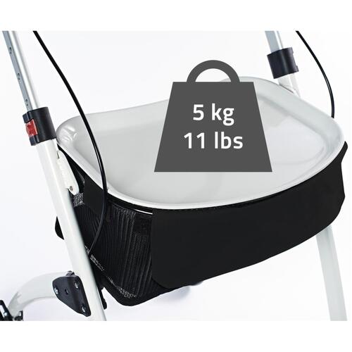 RIDDER indendørs rollator Pit hvid