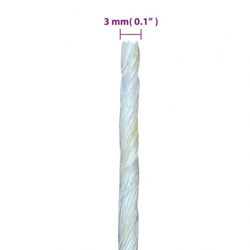 Sisalreb 100 % natur - 3 mm, 1.000 m rulle