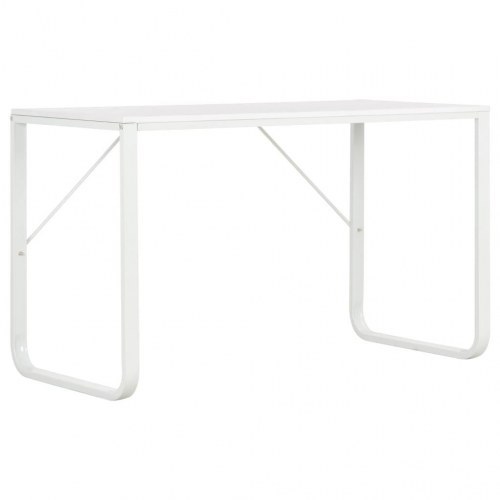 Computerbord 120x60x73 cm hvid