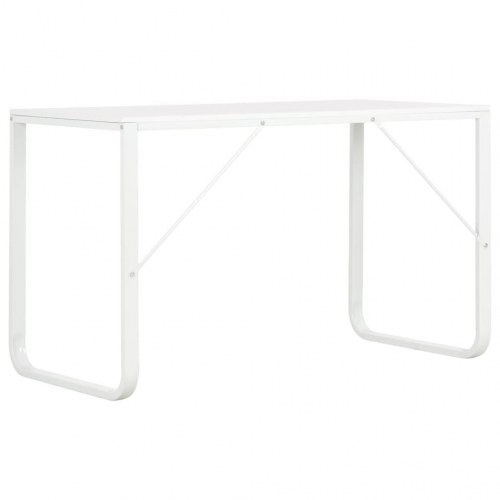 Computerbord 120x60x73 cm hvid