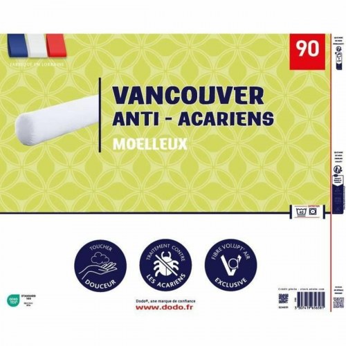 Kropspude DODO Vancouver 90 cm - hvid, anti-støvmide