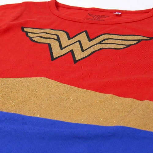 Wonder Woman kjole til piger - Rød, 4 år (bomuld)