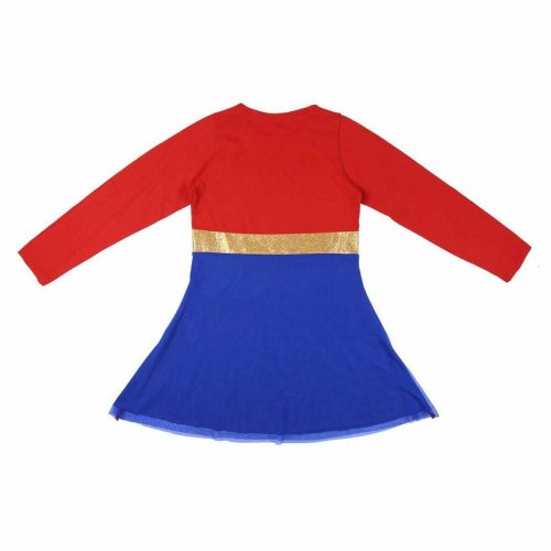 Wonder Woman kjole til piger - Rød, 4 år (bomuld)