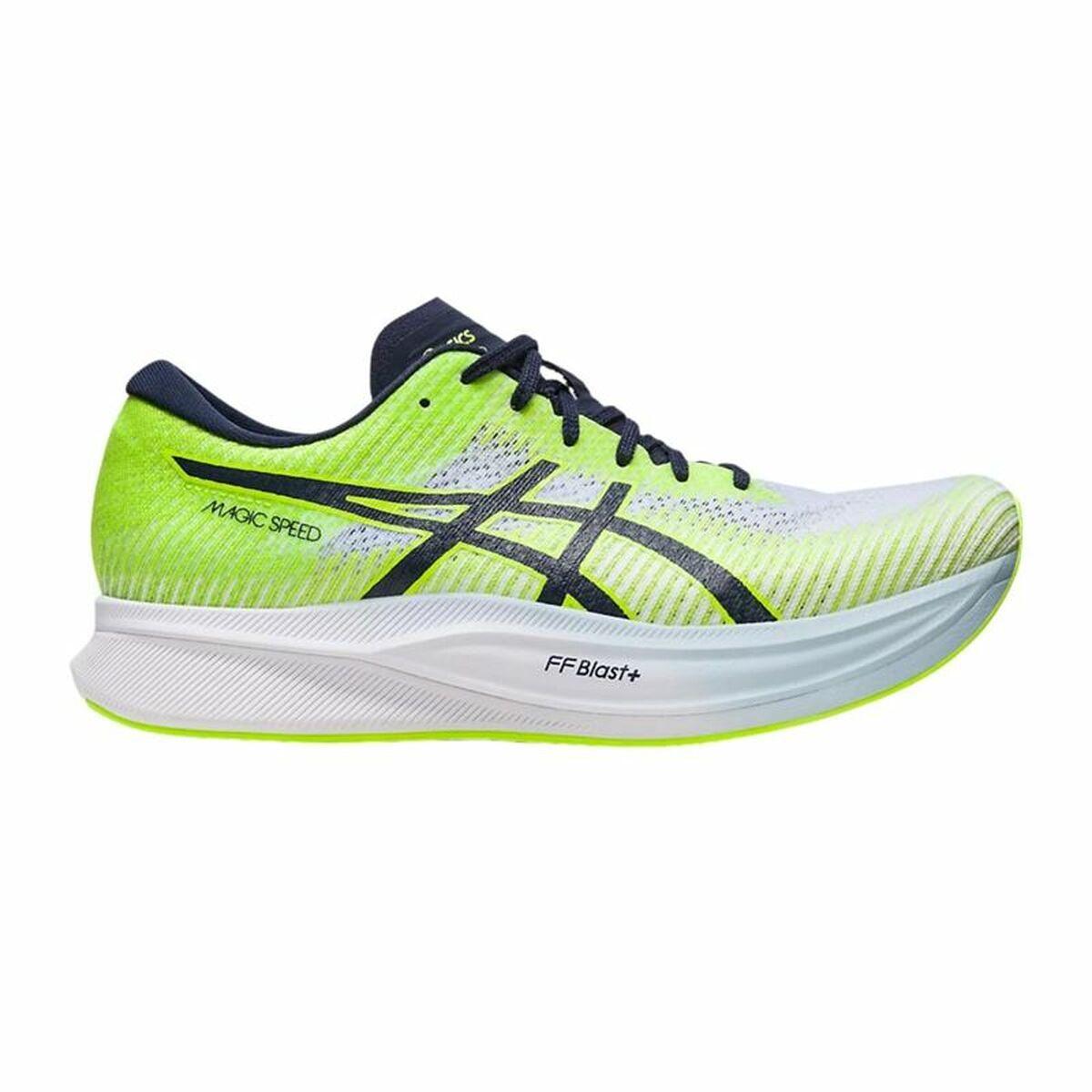 Løbesko til voksne Asics Magic Speed 2 Limegrøn Mænd 43.5