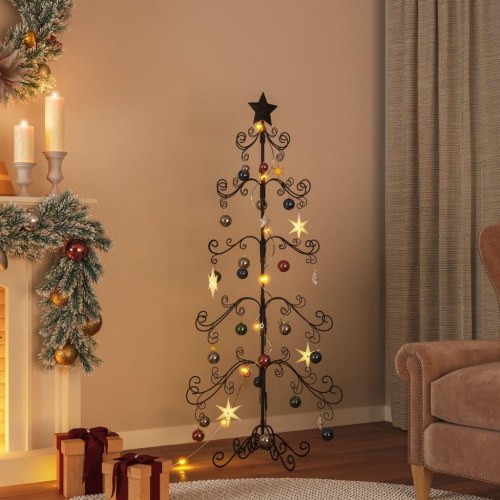 Juletræ i metal 150 cm - sort