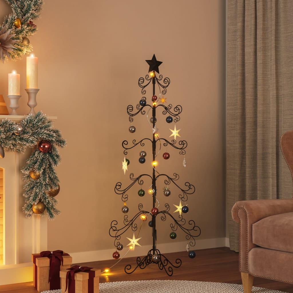Juletræ i metal 150 cm - sort