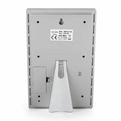 Inovalley SM121B multifunktionel vejrstation med LCD og trådløs sensor