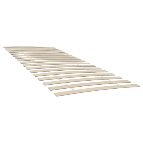 Sengelameller 2 stk. 100×200 cm - 48 lameller i massivt poppeltræ