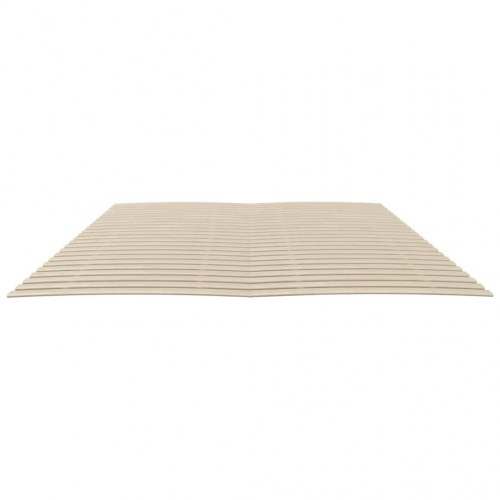Sengelameller 2 stk. 100×200 cm - 48 lameller i massivt poppeltræ