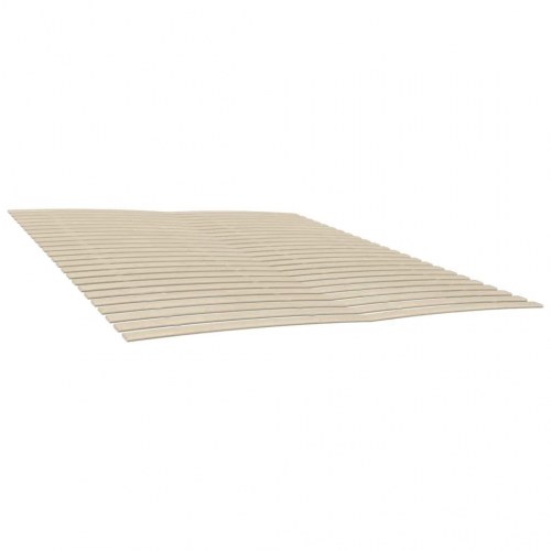 Sengelameller 48 lameller - 2 stk. 90×200 cm i massivt poppeltræ