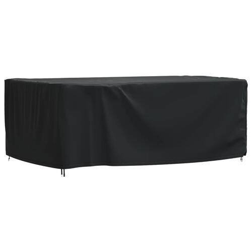 Havemøbelovertræk 225x143x90 cm vandtæt 420D sort