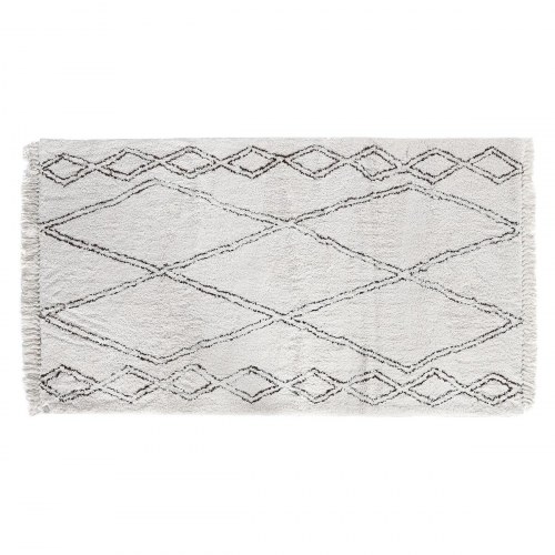 Tæppe 250 × 200 cm - Beige boho