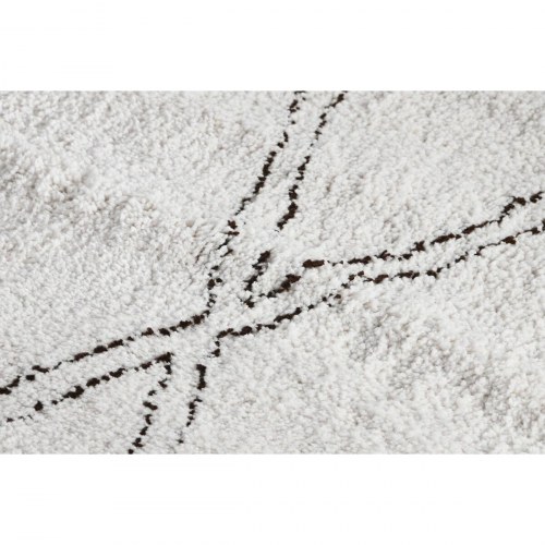 Tæppe 250 × 200 cm - Beige boho