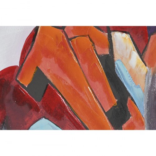 Maleri sæt på lærred - , moderne, 150 × 3,5 × 150 cm (2 stk.)