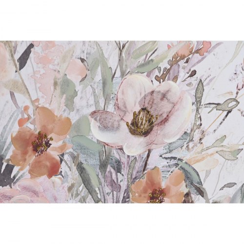 Lærredsmaleri - Shabby Chic vase, 70 × 3,5 × 100 cm