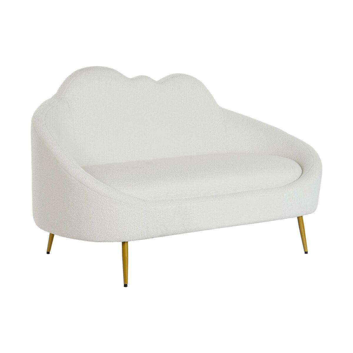 Sofa Hvid Sennep Metal Skyer Scandi 155