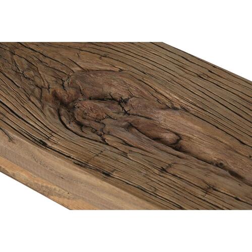 Stol Home ESPRIT Natur Elmetræ 137 x 19 x 52 cm