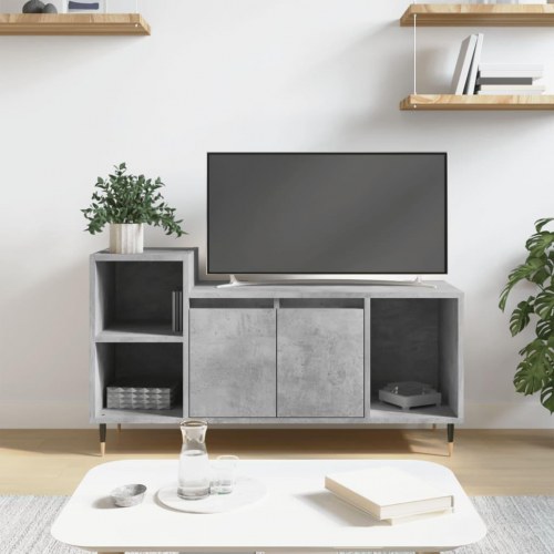 TV-bord 100 x 35 x 55 cm - betongrå