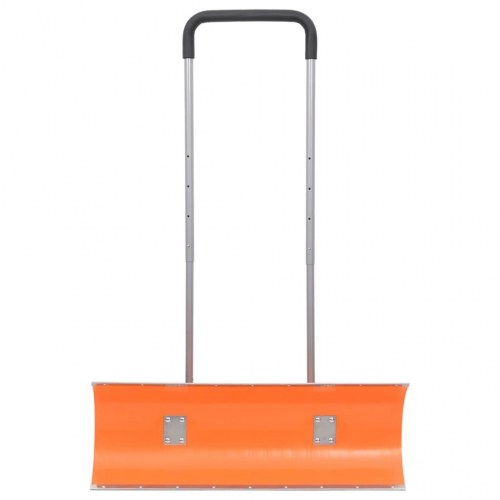 Sneskovl med udvideligt håndtag 96 cm stålblad orange