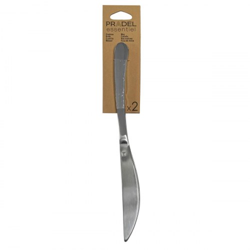 Pradel essentiel Ondine bordknive i stål 18 cm - 2 stk.